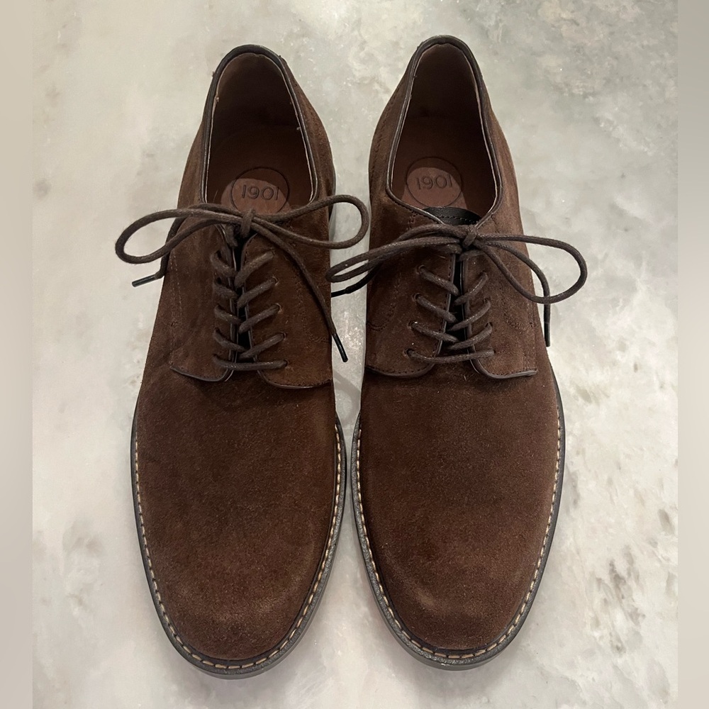 1901 Brown Suede Dress Shoe size 8.5